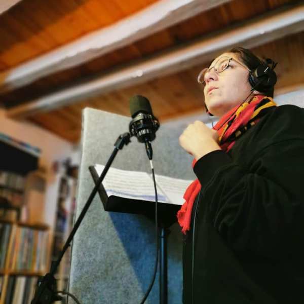 ♫ Enregistrements de 3 chansons pour le livre Cranoir et pépé Pouteau- Studios de La Cave&nbsp;Sonore.